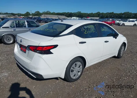 2020 Nissan Versa S Xtronic Cvt из США, поврежденный, VIN 3N1CN8DV8LL912629